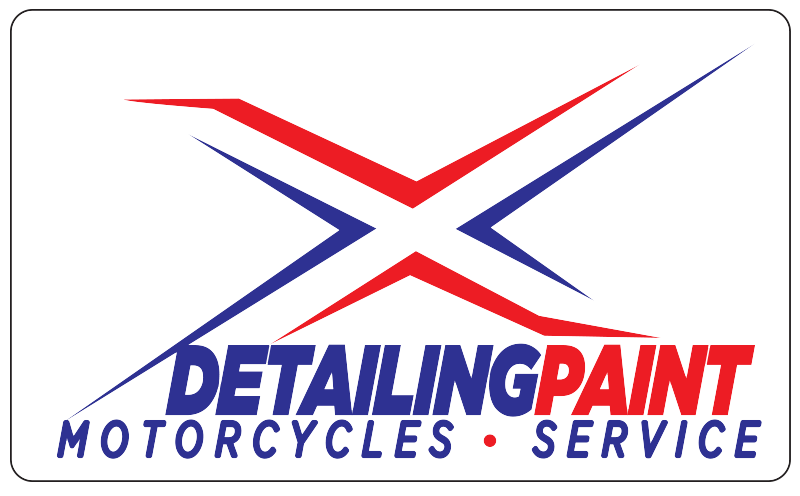 logo detailing paint moto
